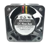 LMNCBVYA DC 12V 0.31A 109P0412G303 4028 4cm 3-Wire Fan for Electronics and PC