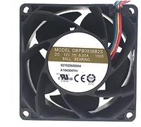 LMNCBVYA DC 12V 5A Temperature-Controlled Fan - 8038 8cm 4-Wire Fan for Efficient Solutions