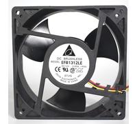 LMNCBVYA Delta EFB1312LE 12V 130mm Cooling Fan - 0.60A 3-Wire Fan for Optimal Cooling