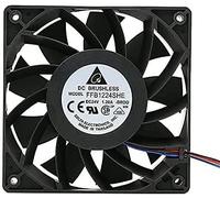 LMNCBVYA Delta FFB1224SHE 120mm 24V 1.20A 3-Wire Inverter Cooling Fan - & Low Noise
