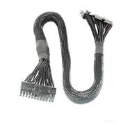 LMNCBVYA FCQLR ATX 24pin to 10p + 18p Module Cable for Cooler V1200 Power Supply - 0.6m Length