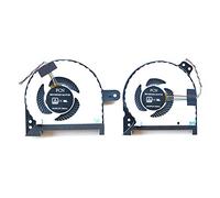 LMNCBVYA FCQLR Laptop CPU & GPU Cooling Fan for MACHENIKE F117-S, F117-S6, F117-S11, FJ7C, FJ7D - DC 5V 0.5A Replacement Fan (2-Pack)