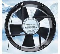 LMNCBVYA FP-108K S1-B 240V Silent Double Ball Cooling Fan - 222x212x60mm Circular Axial Flow Fan for Efficient Cooling