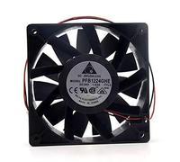 LMNCBVYA High Air Volume Inverter Fan - 120mm x 120mm x 38mm, 4800 RPM, 217.8 CFM, Low Noise Operation PFB1224GHE 12038 24V 1.62A