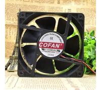 LMNCBVYA High Airflow 105 CFM, Low Noise 38 dBA, Ideal for Applications COFAN F-1238M24B 24VDC 0.40A 12CM Double Ball Bearing Inverter Fan -(A1-Plug)