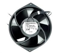 LMNCBVYA High-Performance 115V 46W 2-Wire Cooling Fan - Model W2S130-BM15-01, 150x150x55mm, Ideal for HVAC and Industrial Applications