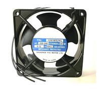 LMNCBVYA High-Performance 12038S2HL AC Cooling Fan - 120x120x38mm, 220-240V, 20W, 0.12A, 2-Wire Design for BT220 Chassis