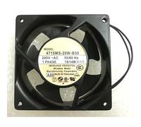 LMNCBVYA High-Performance 120mm AC Cooling Fan 4715MS-20W-B50, 200V 15/14W, 2-Wire Design for Efficient Cooling Solutions