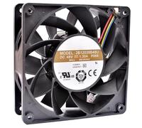 LMNCBVYA High-Performance 120mm DC48V 1.30A 4-Wire Cooling Fan for Server Cabinets - Model 2B12038B48U