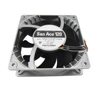 LMNCBVYA High-Performance 9SG1224P1G06 Cooling Fan - 24V DC, 2.0A, 120x120x38mm, 4-Wire Axial Fan for Optimal Airflow