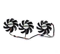 LMNCBVYA High-Performance Graphics Cooling Fan for Sapphire R9280X 290 290X R9 390 390X - 12V, 0.35A, 4-Pin Connector