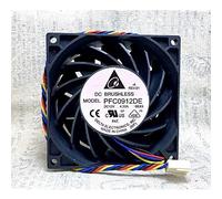 LMNCBVYA High-Performance Server Fan - 202.82 CFM, 9500 RPM, 92mm x 92mm x 38mm PFC0912DE 9238 12V 4.32A