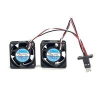 LMNCBVYA - High Precision Double Ball Bearing, 6500RPM, 10.4CFM Airflow 1608KL-05W-B69 24V 0.13A 4CM System 6-Pin Plug Fan