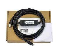 LMNCBVYA Industrial Grade USB-ACTCAB-EC2 Communication Download Cable for PLC Programming - Dual Chip Design