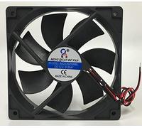 LMNCBVYA Ming QUAN DC12V 120mm Cooling Fan - 0.25A 12CM 2-Wire Fan for PC and Electronics Cooling