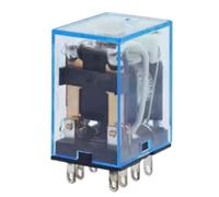 LMNCBVYA MY2N-J Small Electromagnetic AC 8-Pin Power with Base - 5A Intermediate for Automation Control