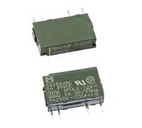 LMNCBVYA PA1A-12V Ultra Thin Electromagnetic - 4-Pin Plug-in, 5A Rated Current, DC12V, Solder Flux Resistant