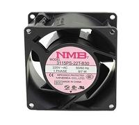 LMNCBVYA Server Fan with Metal Aluminum Frame - and Low Noise NMB-Mat 3115PS-22T-B30 AC220V 9W 80x80x38mm(Insert Type)