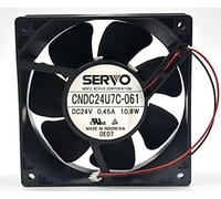 LMNCBVYA SERVO 24V 120mm Cooling Fan - 12038 0.45A 2-Wire Fan for Efficient Cooling Solutions