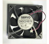 LMNCBVYA SERVO CNDC24B7R 120MM DC24V Cooling Fan - Inverter Cooling Fan, 0.2A, 4.8W, Durable and Reliable