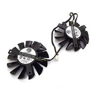 LMNCBVYA Set PLD08010S12HH 12V 0.35A 75mm Cooling Fan for Hawk Twin Frozr GTX650 HD7950 R7870 HD7870 Graphics Card Replacement