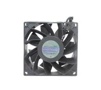 LMNCBVYA SJ9238ME2 Double Ball 9038 Large Air Volume Converter Cooling Fan - 90x90x38mm, 2-Wire Design for Efficient Cooling