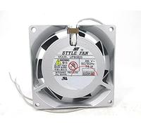 LMNCBVYA Style Fan UP80B20 200V 80mm 7/6W 8025 50/60HZ 2-Wire Cooling Fan for Industrial Use