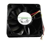 LMNCBVYA U60R12MLAB-53 Ultra-Quiet 60x60x15mm 12V Cooling Fan - 3 Wire, 0.05A, Perfect for Electronics and Projects