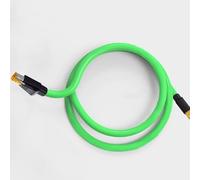 LMNCBVYA Ultra Category 5 Dual Shield Flexible Ethernet Cable for Robot Arms - 3 Meters, Industrial Grade RJ45 Connector, Trailing Chain Patch Cable