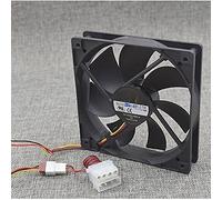 LMNCBVYA Ultra-Quiet 12cm 12025 12V 0.16A 3-Wire Exhaust Chassis Fan for PC Cooling - Model A12025-12CB-3BN-F1