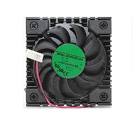 LMNCBVYA Ultra-Thin 5cm Cooling Fan AP0505HX-J90 DC5V 0.14A 2-Wire Chip Radiator Fan for Electronics Cooling
