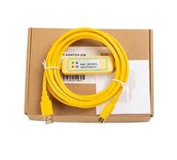 LMNCBVYA USB-AFC8513 Programming Cable for FPX FPG FP0 FP2-3M High-Speed Data Communication Cable with Gold-Plated FT232RL Chip, Yellow