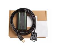 LMNCBVYA USB-C232N-9FF TC200 PLC Communication Cable - 3M Programming & Download Cable with FT232RL Chip & Gold-Plated Plug