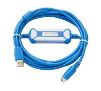 LMNCBVYA USB-DVOP1960 Drive Communication Cable A4 Series | 8-Pin USB-Round Header | Gold-Plated | Durable Blue Connection Cable