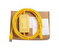 LMNCBVYA USB-IVC+ Programming Cable for IVC1/IVC2 Series PLC - 3m High-Speed Communication Cable with FT232RL Chip and Gold-Plated Plug