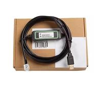 LMNCBVYA USB-KV PLC Programming Cable - FT232RL Chip, 3 Meter, Compatible with Windows 7/8/10/11, Download Communication Cable for PLCs