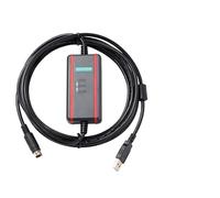 LMNCBVYA USB-QC30R2 PLC Programming Cable - 3m FTDI Chip Isolation for Q Series Communication Data Connection