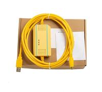 LMNCBVYA USB-QC30R2 Programming Cable for Q Series PLC - 3m Yellow Communication Data Cable