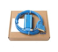 LMNCBVYA USB-SC09 PLC Programming Cable for FX & A Series - 3 Meter Optical Isolated Data Download Cable, Blue