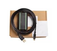 LMNCBVYA USB-Shihlin 3m Programming Cable for PLC - High-Speed FT232RL Chip with Gold-Plated Connectors and Electromagnetic Isolation