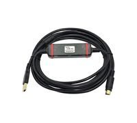 LMNCBVYA USB-XC PLC Programming Cable with FTDI Chip - Compatible with XC1, XC2, XC3, XD - Black Communication Data Cable