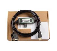 LMNCBVYA USB-XW2Z-200S-VH Cable de programación para CQM1H CPM2C CJ1M - Cable de descarga de datos FT232RL de alta velocidad 3M con enchufe chapado en oro
