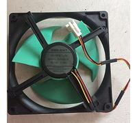 LMNCBVYA Ventilador Refrigerador - Rodamiento de bola doble de alta precisión, 3000 RPM, flujo de aire de 154,5 CFM, material PBT duradero NMB-MAT FBA12J15V 120mm DC 15V 0.28A 3-Wire