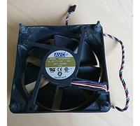 LMNCBVYA -Wire Temperature Control Speed Fan with Double Ball Bearing - High Airflow and Low Noise DD12038B12H 12cm 12038 12V 1.05A 4