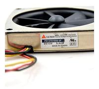 LMNCBVYA Y.S.Tech 12V 70mm Cooling Fan - PD1270155B-2F, 3-Wire 3.84W Cooling Solution