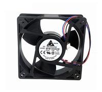 LMNCBVYA ZSOXPF EFB1324SHE DC 24V 1.38A, 127x127x38mm, 4600 RPM, 200 CFM, Double Ball Bearing High Wind Axial Flow Inverter Fan -