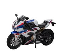 LMNMY Modelo de Juguete 1:12 para BMW S1000RR Motos Modelos Coches Juguetes Aleación Diecast Modelo Miniatura con Vehículo Ligero Regalos De Cumpleaños