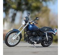 LMNMY Modelo de Juguete 1/12 para Harley para Dyna Super Glide Sports 2004 Modelo De Motocicleta Simulación Juguete Metal Regalos para Niños(with Box)