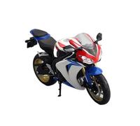 LMNMY Modelo de Juguete 1:12 para Honda CBR 1000RRR Fire Blade Motocicleta Modelo Juguete Colección Chico Regalo(Red Foam Box)