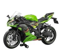 LMNMY Modelo de Juguete 1:12 para Kawasaki Ninja ZX 6R Modelo De Motocicleta, Colección Motos Metal Fundido A Presión